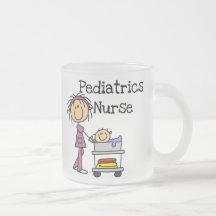 Kinderheilkunde-Krankenschwester-T-Shirts und Gesc Kaffee Tassen
