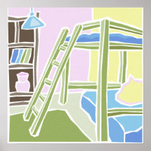 Kinderraum Posterdruck