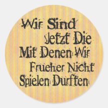 KinderSpiel Runder Aufkleber