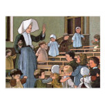"Kinderzimmer-Spiel-" Vintage Illustration Postkarte