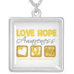 Kindheits-Krebs-Liebe-Hoffnungs-Bewusstsein Schmuck