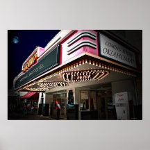 Kino beleuchtet 6 x 24 Plakat