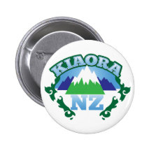 KIORA Kiwi New Zealand hello Pins