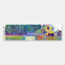 Kirche Klimt St. Wolfgang in Unterach auf See Atte Auto Sticker