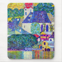Kirche Klimt St. Wolfgang in Unterach auf See Atte Mousepad
