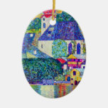 Kirche Klimt St. Wolfgang in Unterach auf See Atte Weihnachtsbaum Ornamente