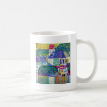 Kirche Klimt St. Wolfgang in Unterach auf See Atte Tee Tasse