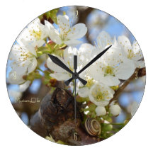 "Kirschblüten" by mysteryella Uhr