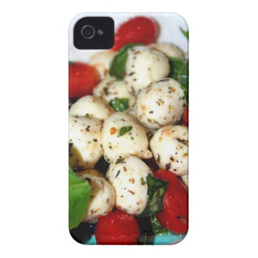 Kirschtomate und Mozzarella-Salat iPhone 4 Hüllen