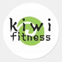 Kiwi-Fitness Sticker