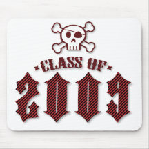 Klasse 2009-Punky des Piraten Mousepad