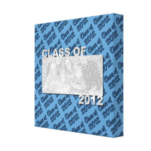 Klasse des 2012 herausgeschnittenen Foto-Rahmens - Gespannte Galerie Drucke