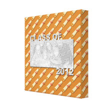 Klasse des 2012 herausgeschnittenen Foto-Rahmens - Gespannte Galeriedrucke