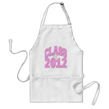 Klasse von 2012 (pink2) schürze