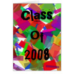 Klasse von Confetti-Karte 2008