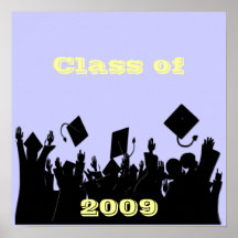 Klasse von Plakat 2009 wählen Sie BkGrd/Schriftart