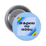Klasse von Regenbogen 2008 bringt Knopf in Verlege Button