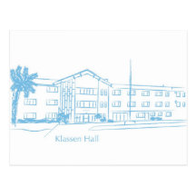 Klassen Hall Postkarten