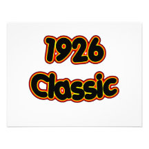 Klassiker 1926 personalisierte einladungskarten
