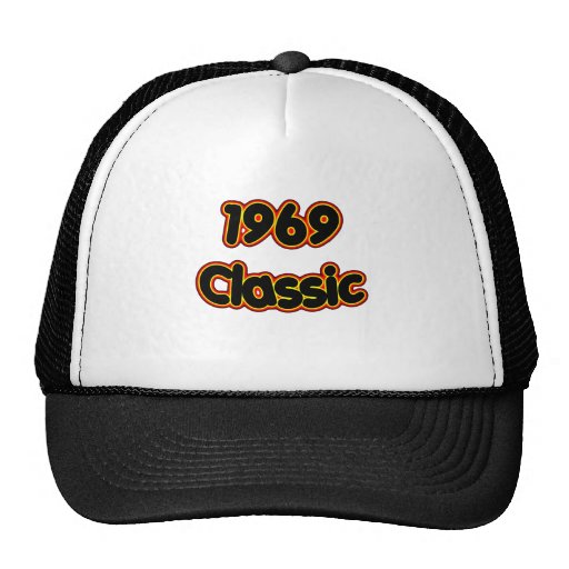 Klassiker 1969 baseballkappen
