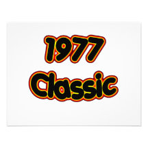 Klassiker 1977 individuelle ankündigung