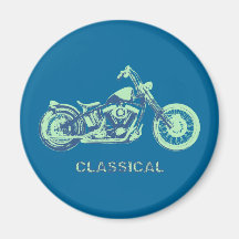 Klassisch - blau-grn magnete