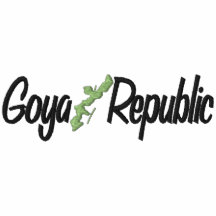 Klassische Goya Republik gesticktes Logo Besticktes Polo