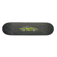 Klassische T Spitzenkorvette u. Haifisch-Haut-Kuns Personalisierte Skateboards