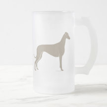 Klassische Windhund-Silhouette Kaffeetassen