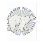 Klassischer Eisbär Postkarte