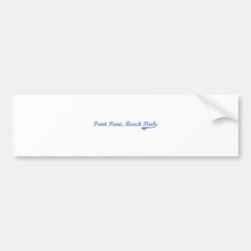 Klassischer Entwurf Punkt-Panik-Strand-Park-Hawaii Autosticker
