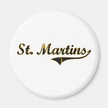 Klassischer Entwurf St Martins Missouri Magnets
