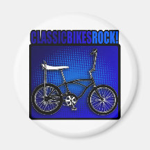 Klassischer Fahrrad-Felsen! Magnete