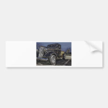 Klassischer LKW HDRs bereit zu rollen Auto Sticker