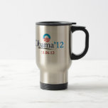Klassischer Reise-Becher Obama 2012 Kaffee Tasse