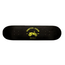 Klassischer Roller-Schwarz-Skateboard-Schreibtisch Individuelle Decks