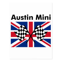 Klassisches Austin Mini Postkarte