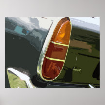 KLASSISCHES AUTO-DETAIL POSTERDRUCKE