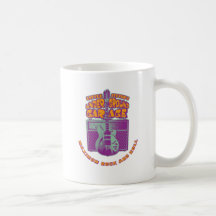 Klassisches Untergrund-Garagen-Logo Tee Tasse