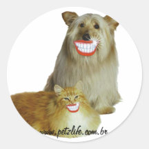 Klebstoff Petzlife Runder Aufkleber