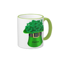 Kleeblatt-KAFFEETASSEN St. Patricks Tages