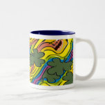 Kleeblatt-Regenbogen-Becher Kaffeetassen