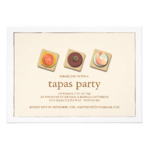 Kleine Biss-Triotapas-Party Einladung