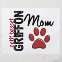 Kleine Dachshund Griffon Mamma 2 Individuelle Flyer
