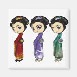 Kleine Geishas Magnete