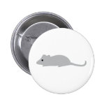 kleine graue Maus Anstecknadelbuttons
