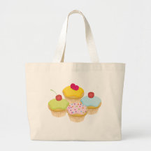 Kleine Kuchen Einkaufstaschen