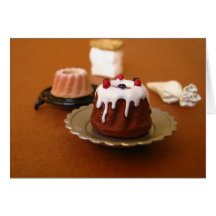 Kleine Kuchen Karten