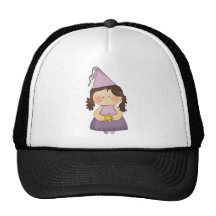 Kleine lila Prinzessin Baseball Kappen