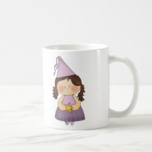 Kleine lila Prinzessin Kaffeehaferl